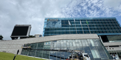 경기도 관공서 광주시청  광주시의회 유리창청소 작업 후기!